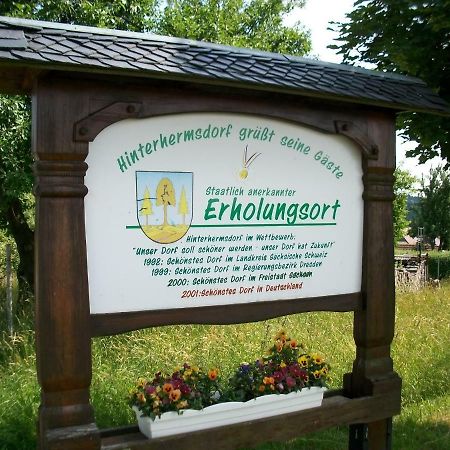 Апартаменты Fewo Hoyer Хинтерхермсдорф Экстерьер фото